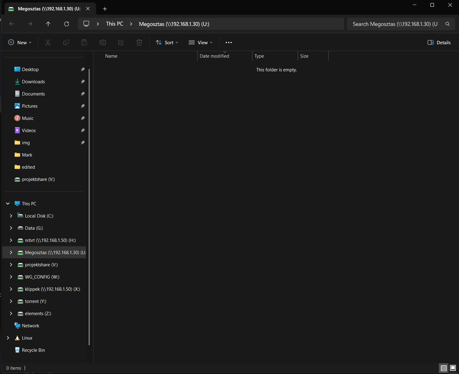 Console output